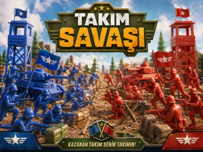 Slotrun takım savaşı oyun modu çok oyunculu ekran görüntüsü