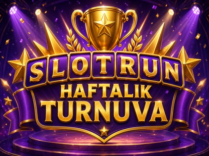 Slotrun haftalık turnuva etkinliği görseli ve ödüller